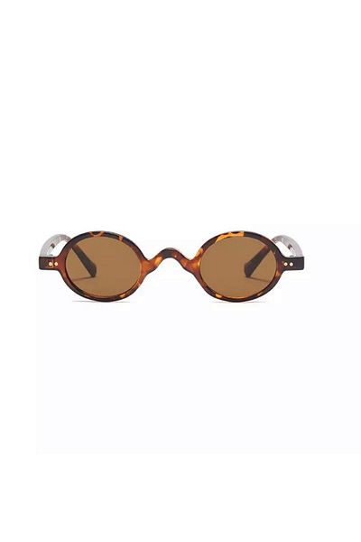 Atlas Accessory Unisex Vintage Bone Patterned Minimal Sunglasses