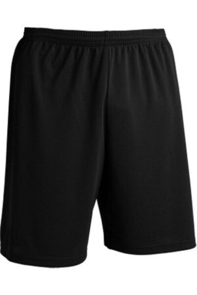 SPORİUM STORE Unisex Siyah Futbol Antreman Şortu