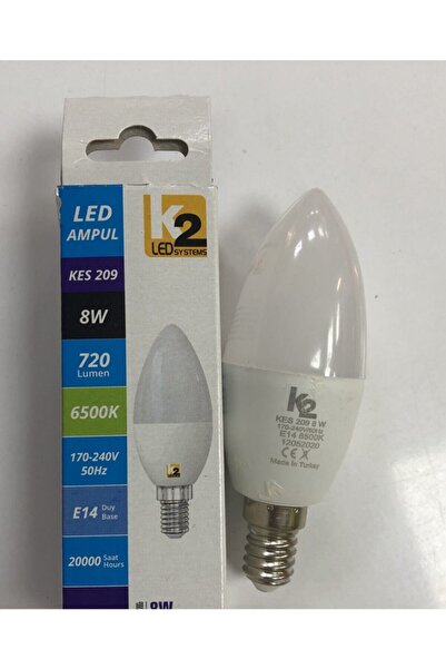 Kendal Mum Led Ampül E14 Beyaz 6500k