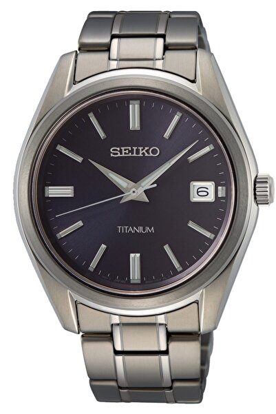 Seiko Sur373p Titanium Men's Wristwatch