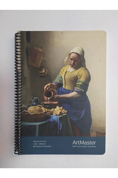 Gıpta Art Master 100 de coli Copertă din carton pătrat Caiet de dimensiuni medii