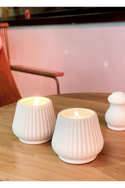 BLANJ Liny 2'li Tealight Mumluk.