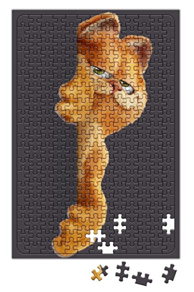 Baskı Dükkanı لغز غارفيلد 240 قطعة بانوراما