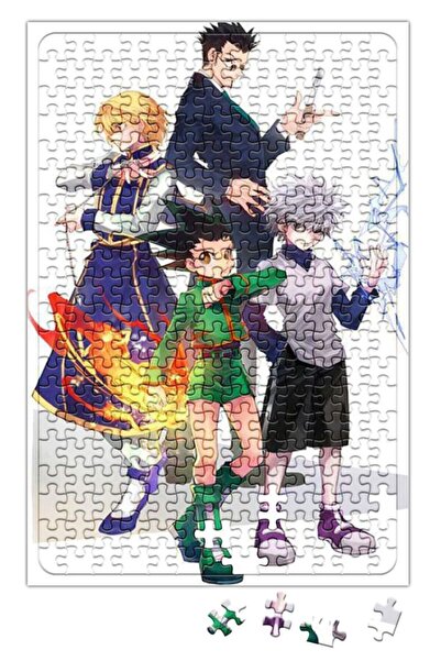 Baskı Dükkanı Hunter X Hunter Gon Killua Anime Puzzle 240 Parça Yapboz