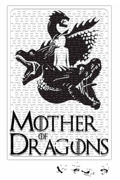 Baskı Dükkanı Mother Of Dragons Game Of Thrones Puzzle 240 Piece Jigsaw