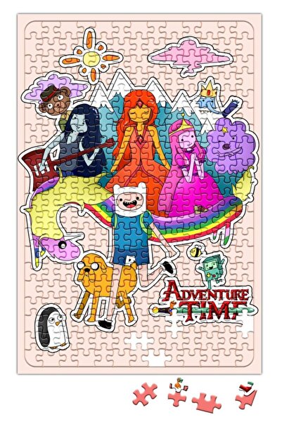 Baskı Dükkanı Adventure Time Jack Finn Network Buz Kralı Ciklet Puzzle 240
