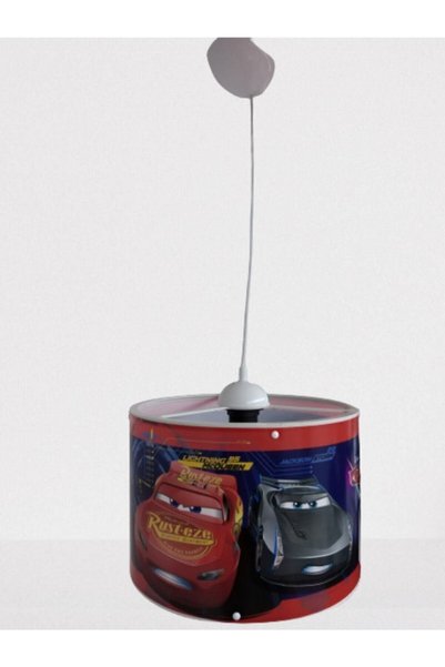 Tatlı Telaşlar Pixar Arabalar Çocuk Lisanslı Tavan Lambası