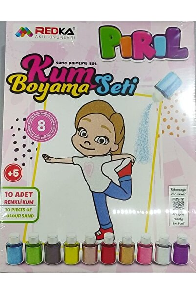 Redka Kum Boyama Seti Pırıl Trt -