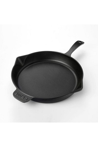 Lava Cast Iron 30 Cm Frying Pan with Metal Handle