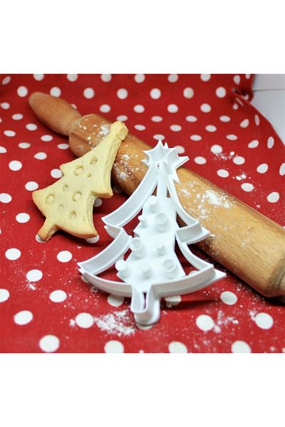 Mini Tasarım Atölyem Pine Tree Cookie Mold