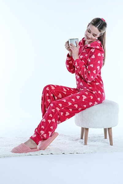 Moda Clubu Kadife Pembe Uyku Tulumu