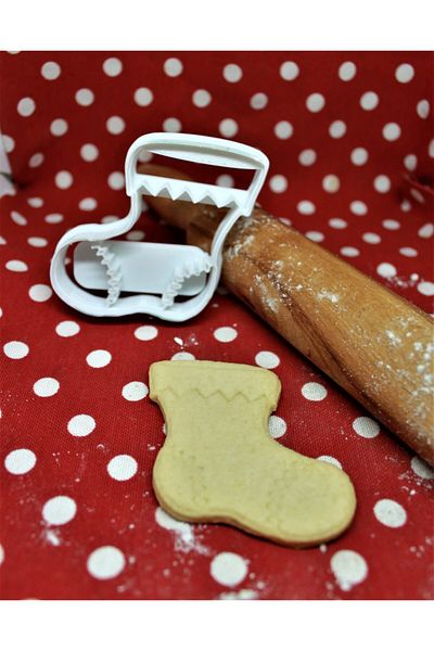 Mini Tasarım Atölyem Christmas Stocking Cookie Mold