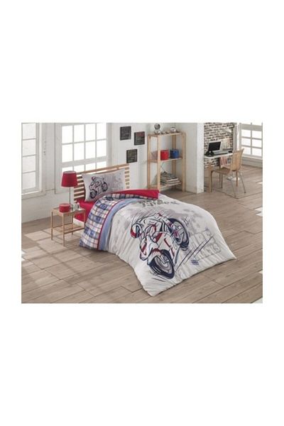 Kristal By Taç Kristal Ranforce Single Duvet Cover Set Storm Bc100898