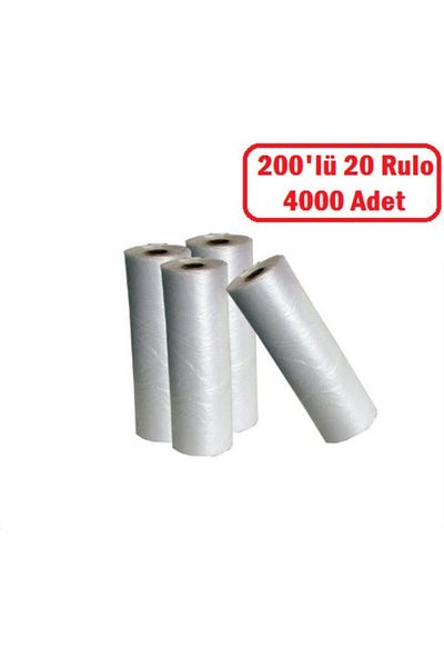 İLKA PLASTİK First Roll Bag Medium Size (20 Rolls:4000PCS)