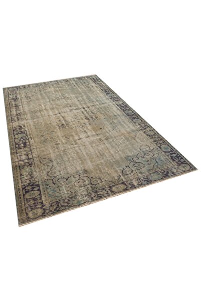 Sempati halı Klasik Modern Vintage Eskitme El Dokuma Halı 177 X 269 Cm 8426