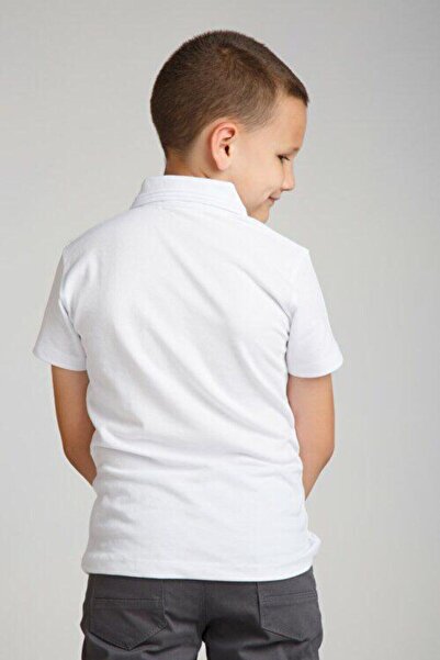 ümitteks iş ve okul kıyafetleri Σχολικό μπλουζάκι Unisex Βαμβακερό γιακά Polo