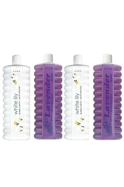 AVON Banyo Köpüğü 500 Ml Beyaz Zambak Ve Lavanta Muhteşem Set