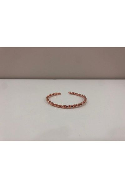 KAVELE 100% Copper Bracelet Auger 3 Mm Model Anti-Stress Receive the Electricity of the Body