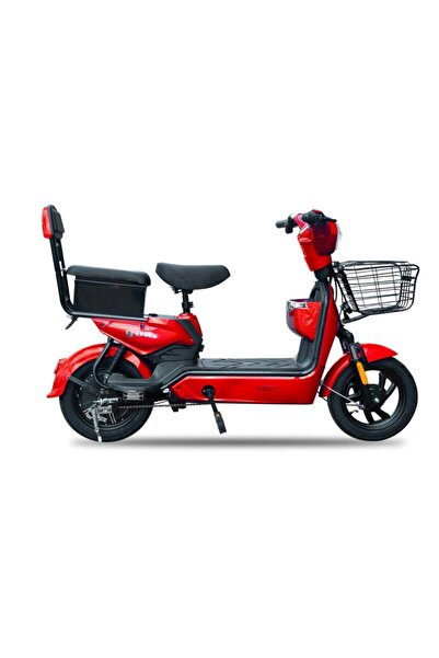 Yuki Lucky-s Kırmızı Elektrikli Bisiklet / Scooter