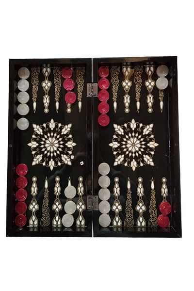 ESER Elegans Large Size Backgammon Set