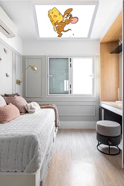 Gökyüzü Panel Çocuk Avize Jerry Led Tavan Armatürü 54w Yeni Nesil Aydınlatma