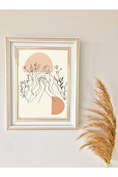 Livava Gilded Plastic Photo Frame White 15X21