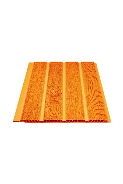 SerProfil Fugalı Açık Meşe Plastik Pvc Duvar Tavan Lambiri / 50 Adet 20cm X 2...