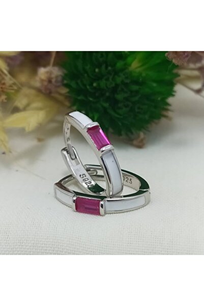 Mardin Gümüş Halka Gümüş Küpe