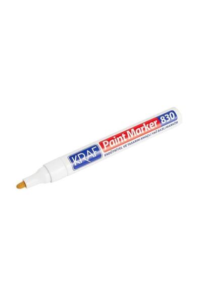 KRAF قلم طلاء 830 أبيض