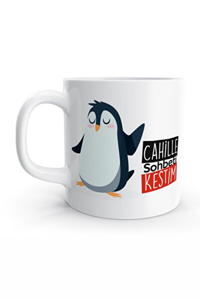 Rock'n Fox Cahille Chatting Kestim Penguin Design Mug