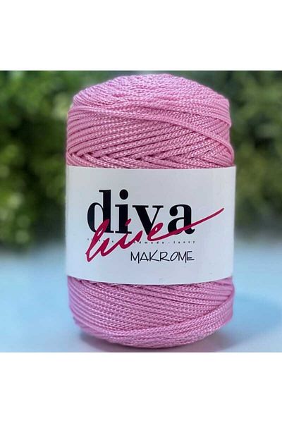 Diva İplik Σχοινί Diva Macrame 74 Ροζ