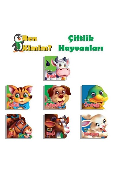 Parıltı Yayınları Ben Kimim Çiftlik Hayvanları Seti - 7 Kitap Takım Kolektif