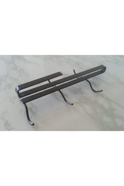 EveFix شماعات أكواب سوداء مكونة من 6 قطع تحت الرف