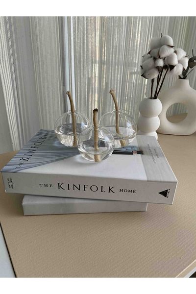 irayhomedecor Cutia de cărți decorative pentru acasă Kinfolk