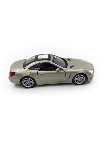 WELLY Mercedes Sl500 1/36 Scale 12cm Diecast Model Car Pull Drop