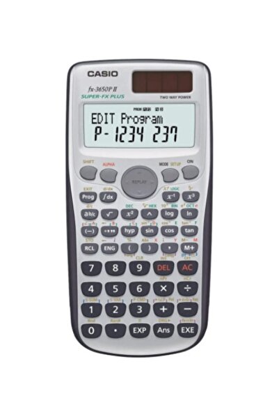 Casio Fx-3650 Iı Plus Hesap Makinesi Bilimsel 390 Fonksiyon