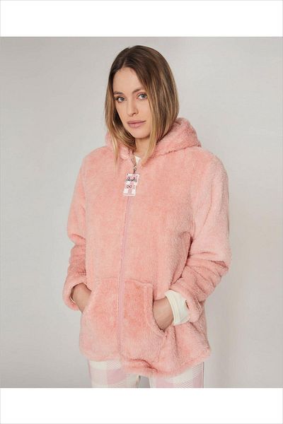 AYYILDIZ 57411 Pink Fleece Top