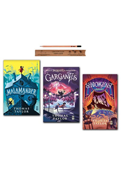 Genç Timaş Malamander - Gargantis - Shadowghast - Thomas Taylor Set 3 Kitap Timaş