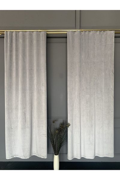 CASA NATURALE Velvet Background Curtain 000-00-06