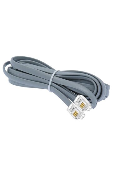 KEEPRO Telephone Cable 6P4C Cable 4 Pin Socket Telephone Cable 30 Meters