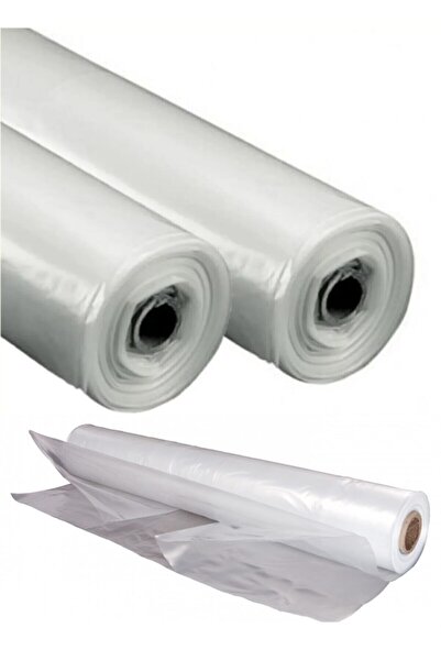 Edoplast 2m X 6m. Naylon Branda Şeffaf Sera Naylonu Brandası Sera Örtüsü Sayd...