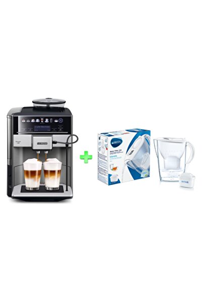 Siemens Te655203rw Eq.6 Plus Tam Otomatik Espresso Makinesi + Brita Marella Cool Su Arıtma Sürahisi