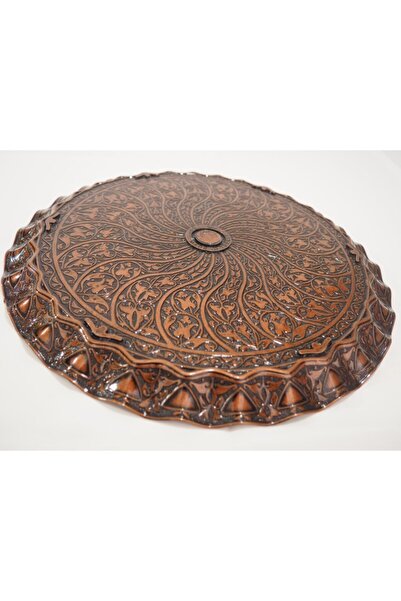 kapadokyahediyelik Cast Round Tray for Six