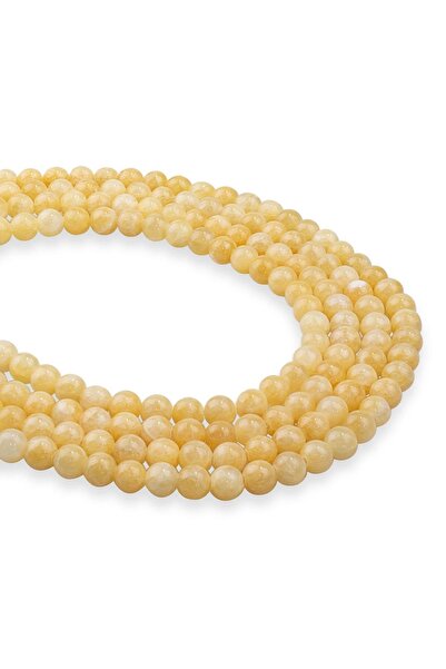 Dünya Doğal Taş سلسلة حجر الكالسيت 8 مم