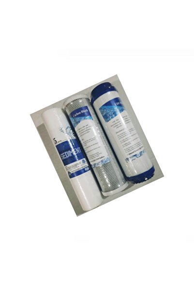 Lotus 3 Lü Ön Filtre Seti Çift Karbonlu Ro Su Arıtma Cihazı Için