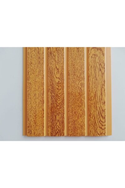 SerProfil Fugalı Açık Meşe Plastik Pvc Duvar Tavan Lambiri / 40 Adet 20cm X 1...