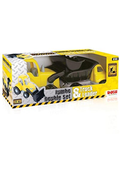 DOLU OYUNCAK Brand: 6144 Full, Jumbo Double Truck-Dozer Set Category: Baby & ...