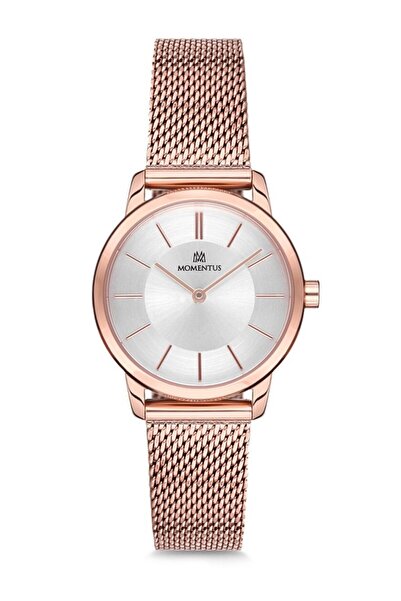 Momentus Cw121r-02sr 28 mm Hasır Kordonlu Kadın Kol Saati
