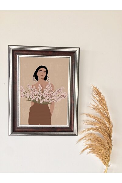 Livava Gilded Plastic Photo Frame Brown 15X21