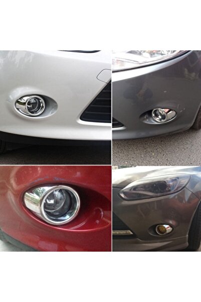Genel Markalar Ford Focus Sis Far Çerçeve Nikelajı Sağ+sol Takım 2011-2014 Uyumlu
